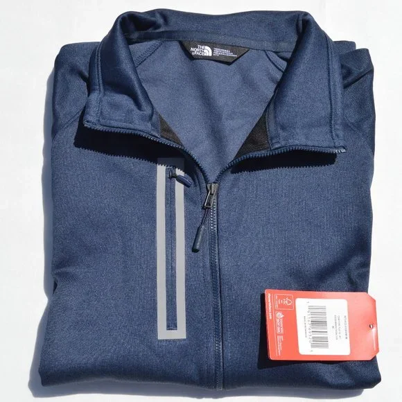 The North Face Men's Canyon Flats Fleece Jacket Urban Navy Heather Size M (New). - Picture 9 of 9